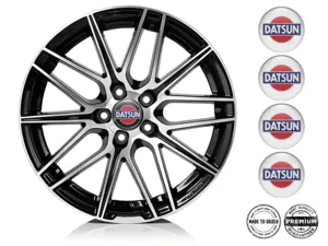 Datsun Decals on Wheels High-Quality Resin Labels